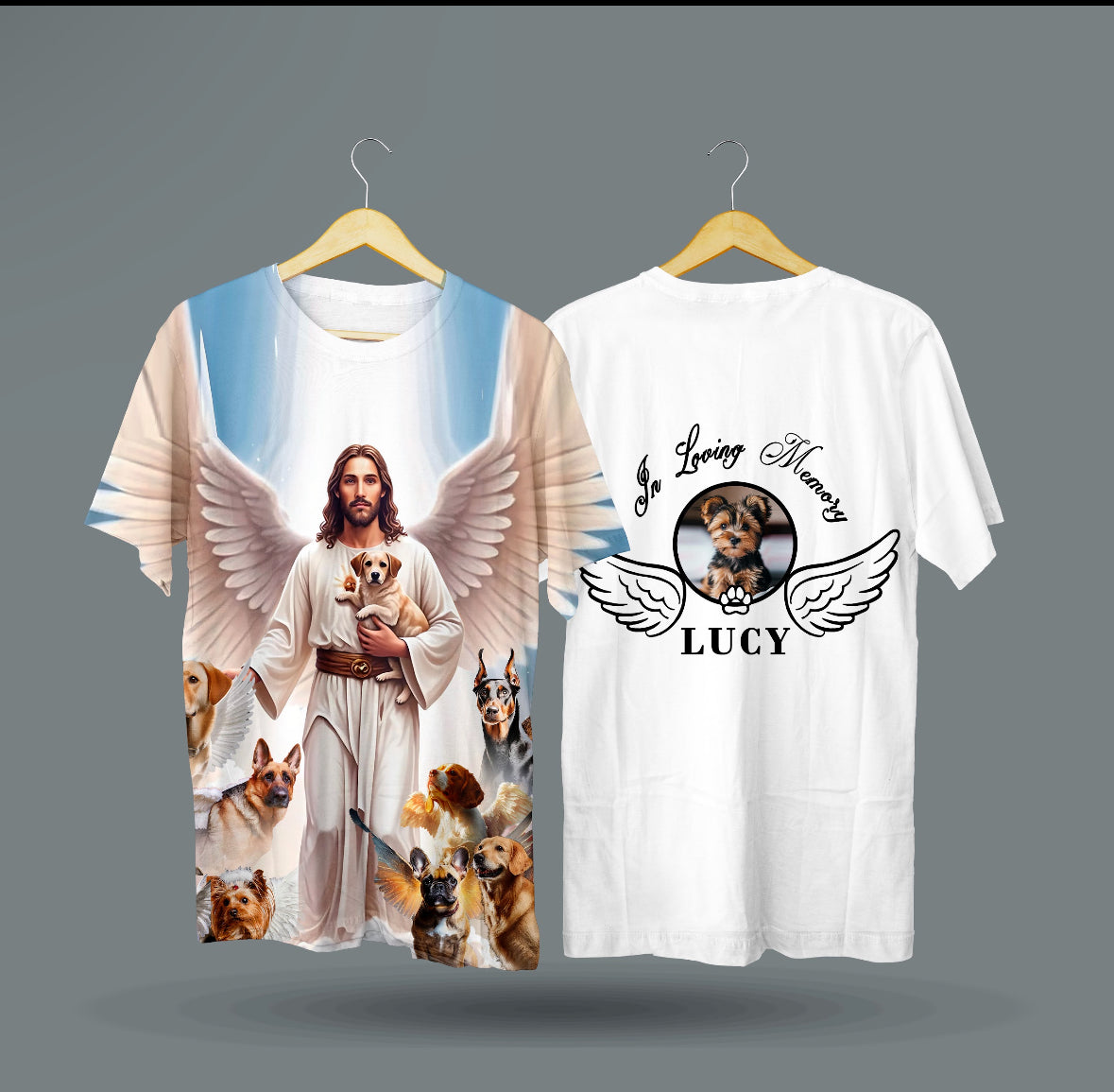 All Dogs Go To Heaven Tee - Personalized