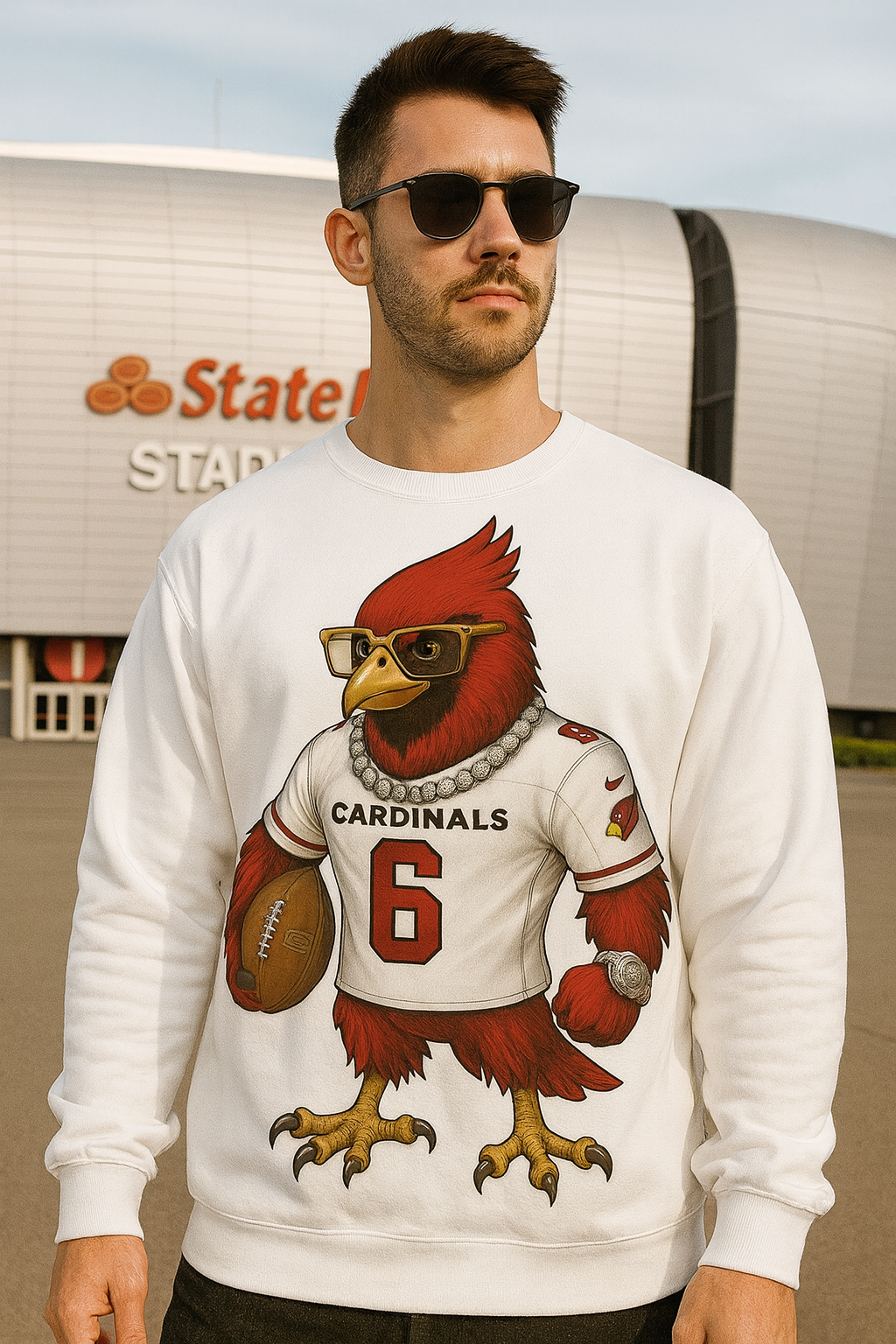 Arizona Character  Cardinal Sweatshirt