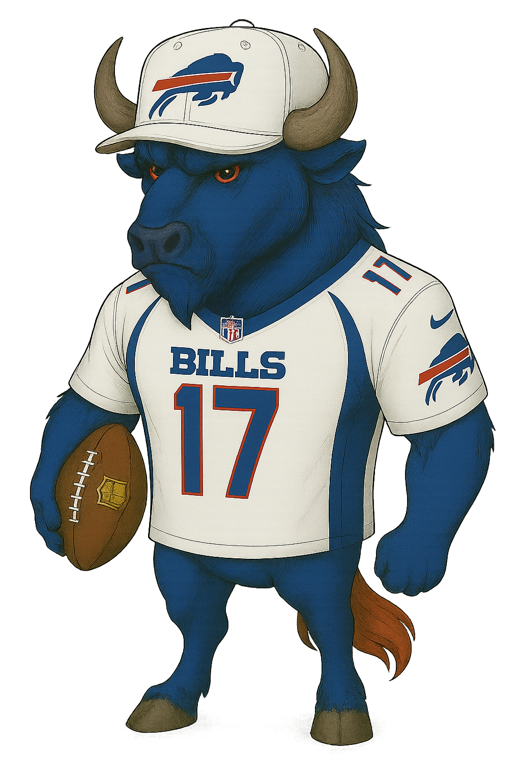 Buffalo Character  Sweatshirt