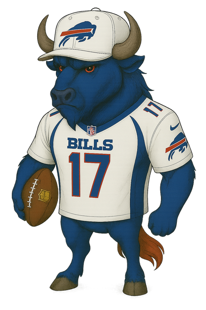 Buffalo Character  Sweatshirt