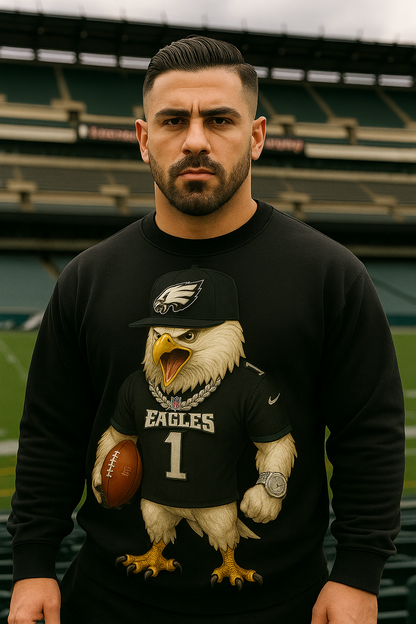 Philadelphia Character  Eagle Sweatshirt