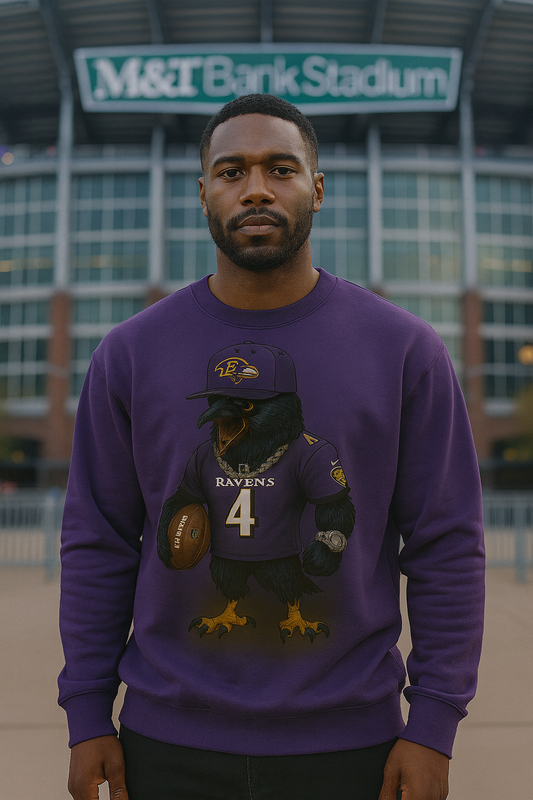Baltimore Character  Raven Sweatshirt