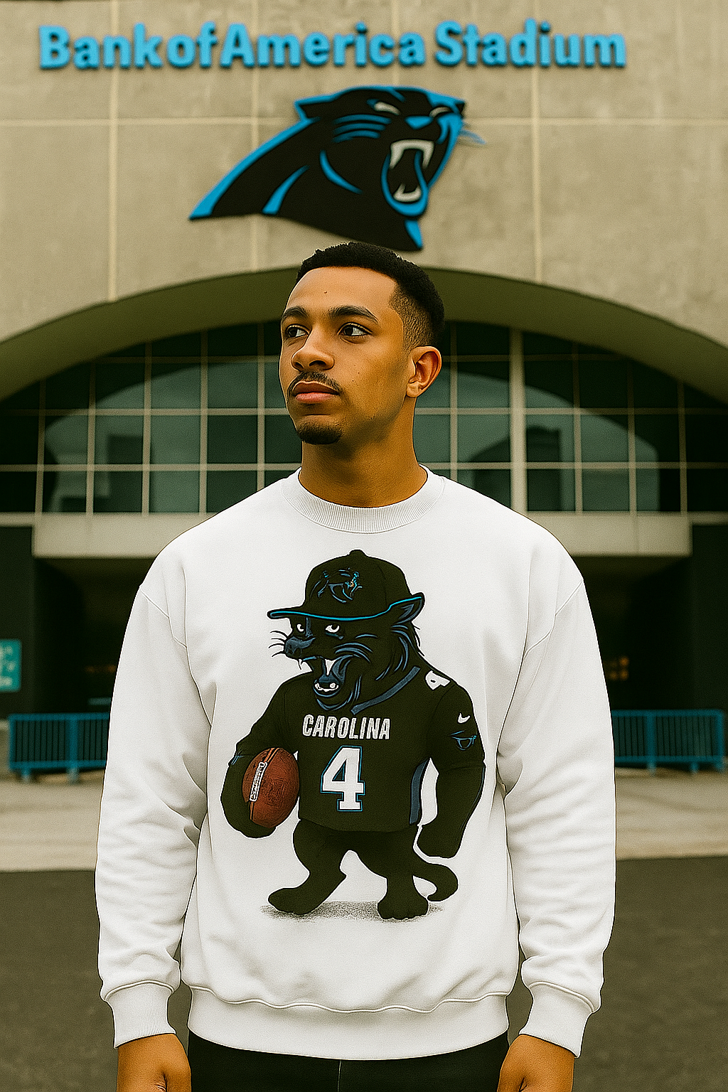 Carolina Character Panther Sweatshirt