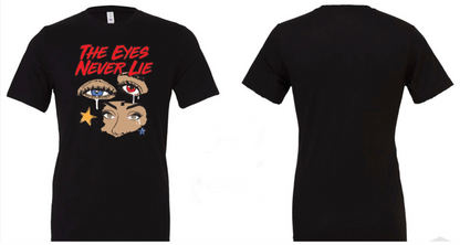 The Eyes Never Lie Black Tee