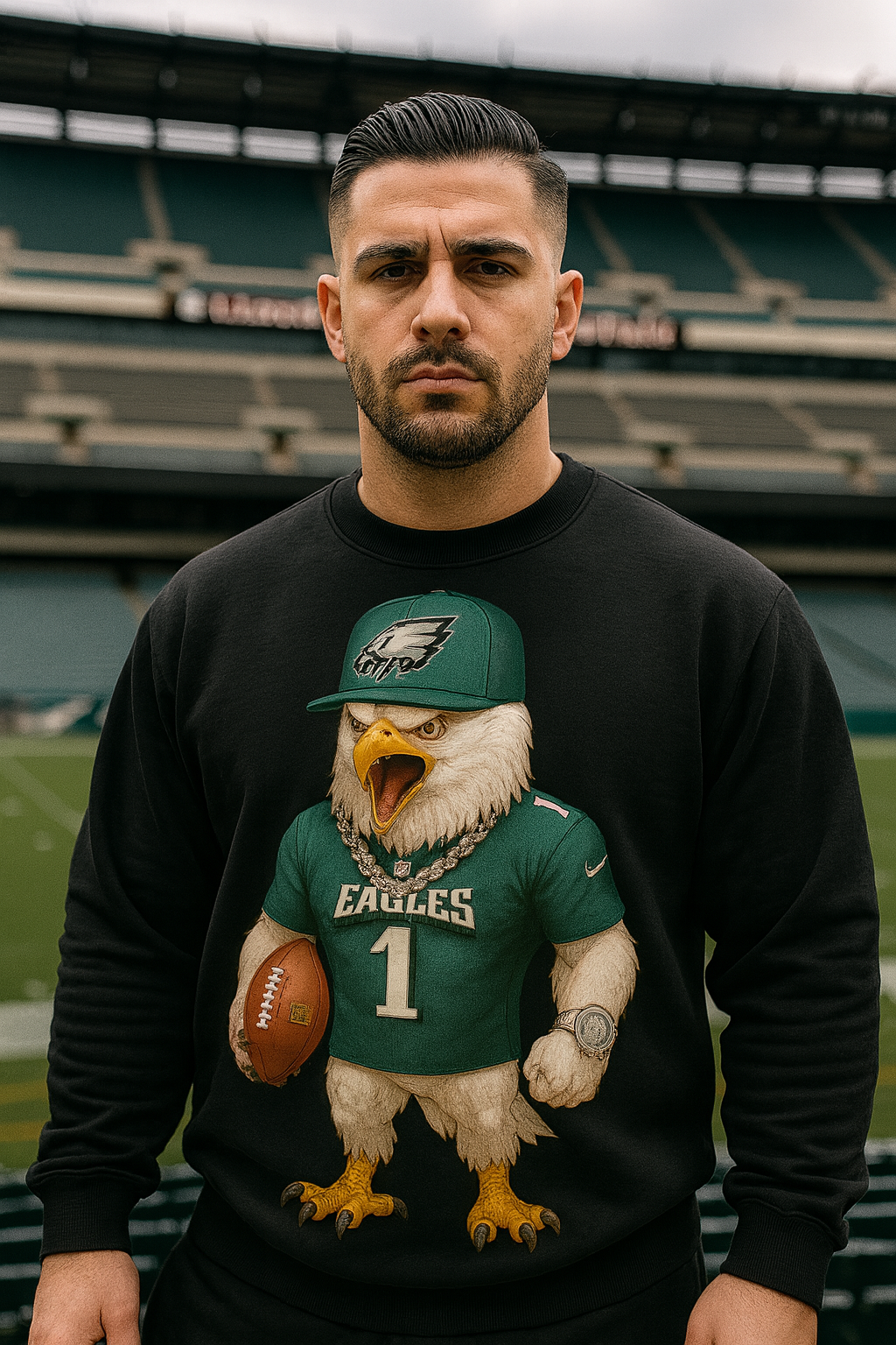 Philadelphia Character  Eagle Sweatshirt