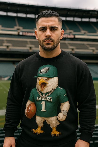 Philadelphia Character  Eagle Sweatshirt