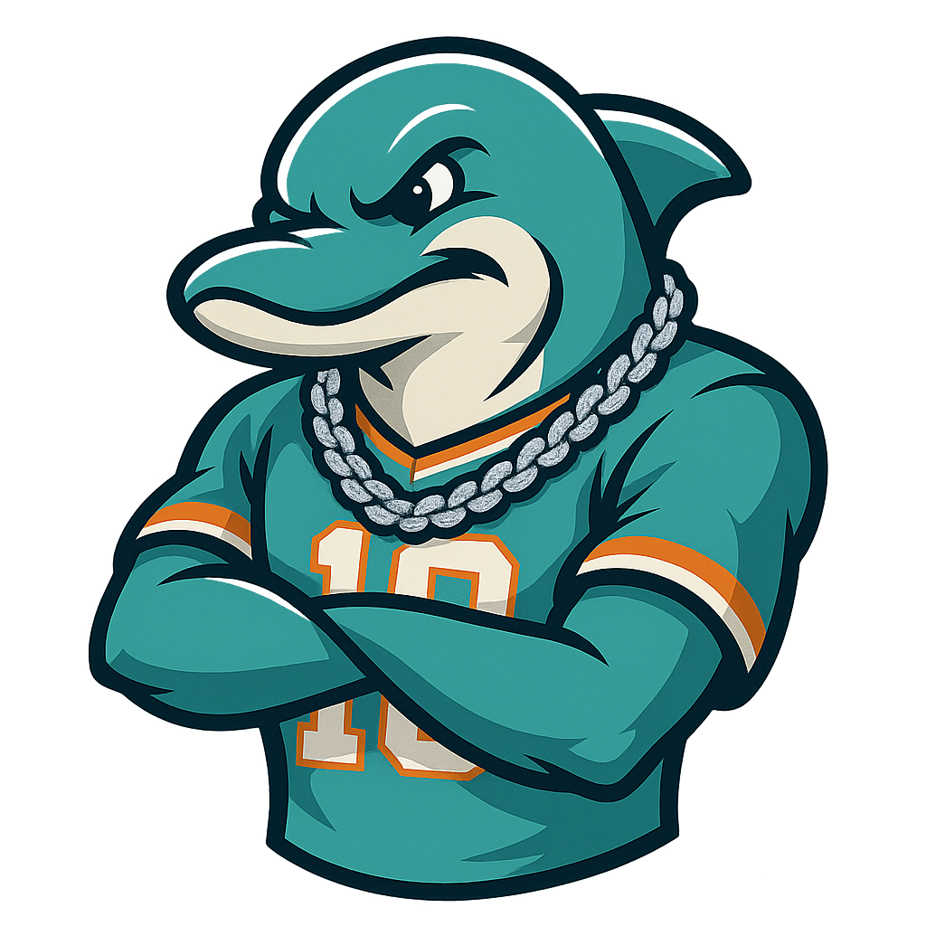 Miami Character  Dolphin T-shirt