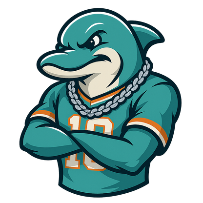 Miami Character  Dolphin T-shirt