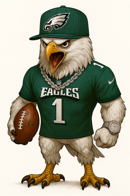 Philadelphia Character  Eagle T-shirt