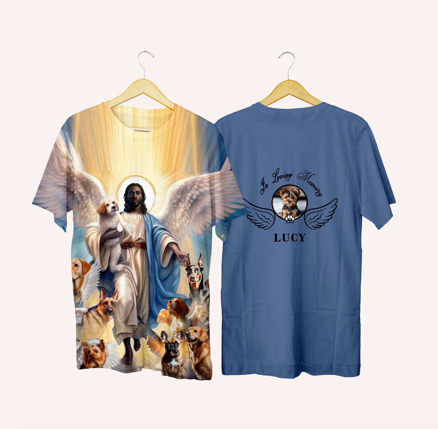 All Dogs Go To Heaven Tee - Personalized